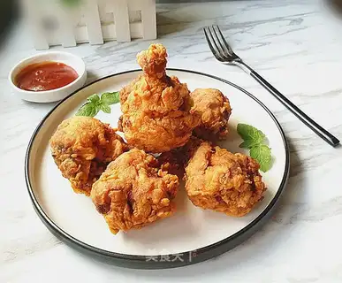 New Orleans fried chicken wings
