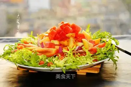 Vegetable fruit salad