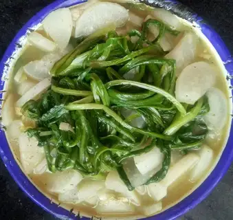 Wheat and radish