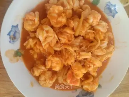 Lemon tomato shrimp