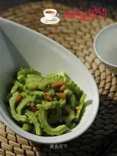 Shrimp and bitter melon