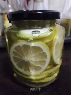 Lemon honey tea