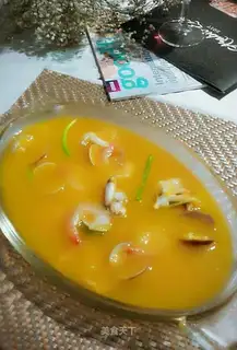 Pumpkin seafood