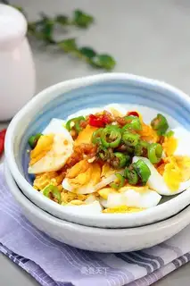 Garlic eggs