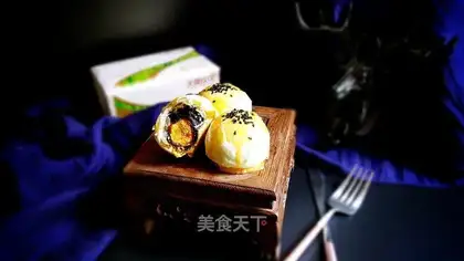 Butter, three-colour souffle
