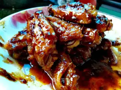 Coke chicken wings