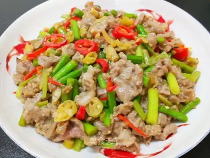 Spicy beef