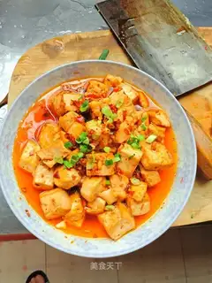 Spicy tofu