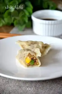 Three fresh dumplings