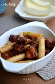 The ribs are burning pastry