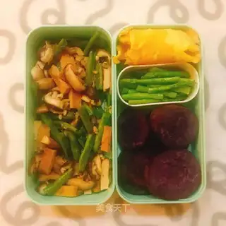 Potato-rich lunch