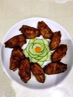 Roasted chicken wings