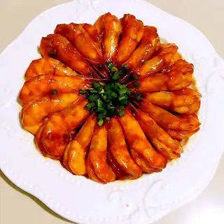 Eggplant shrimp