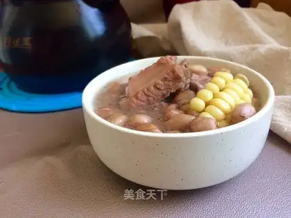 Battery peanuts for milk soup