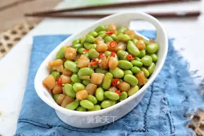 Dry bean-burning beans