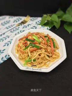 Ham sausage fried river powder