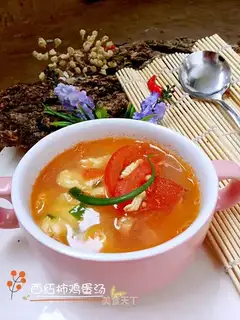 Tomato egg soup