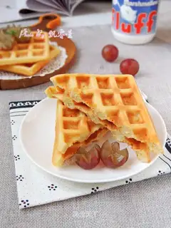 Vanilla waffles