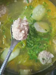 Porkball soup
