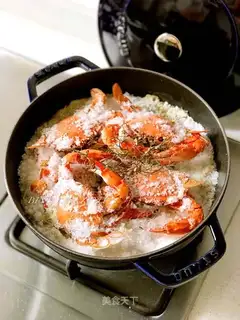 Rosemary salt crabs