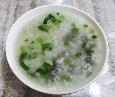 Beef porridge