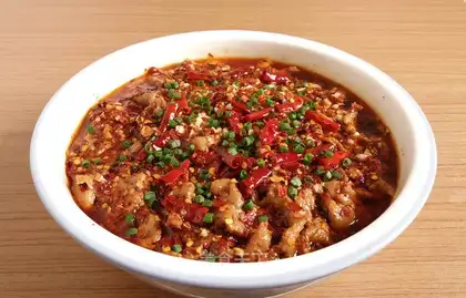 Boiled meat