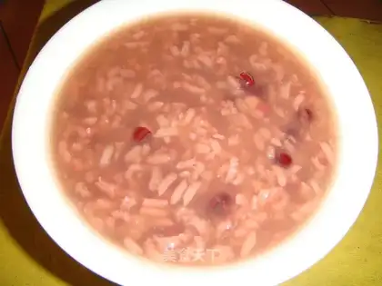 Red bean congee