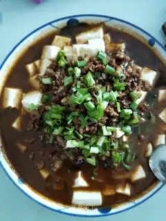 Meat and tofu