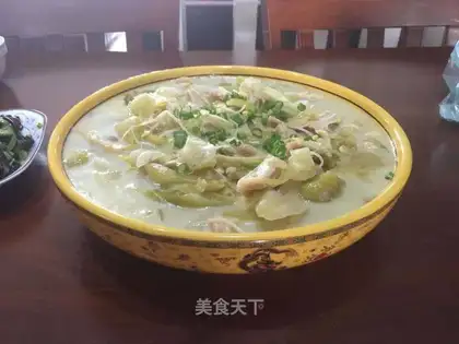 A sour cow belly