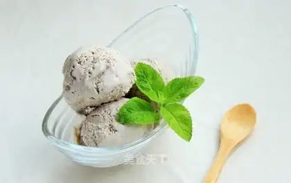 Cocoa ice cream