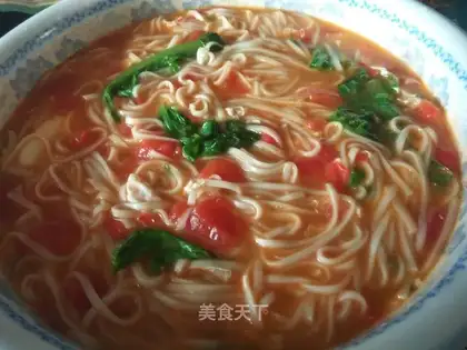 Tomato egg noodles