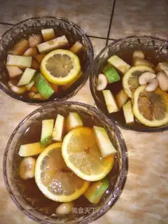 Lemon fruit tea