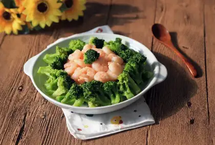 Shrimp broccoli