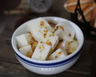 Almond tofu