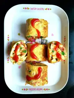Milk egg rolls