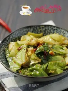 Bean petals tore cabbage