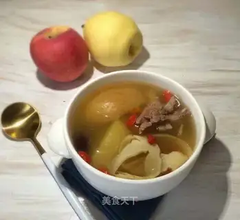Apple pear soup
