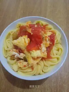 Tomato egg noodles