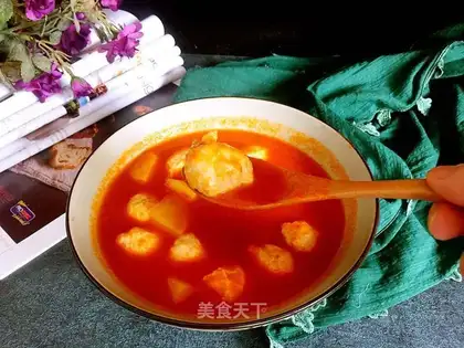 Roastball tomato soup