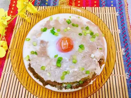 Soda steamed eggs