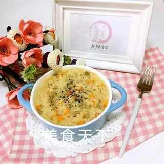 Beef cheese rice