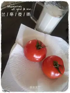 Potato mashed tomatoes