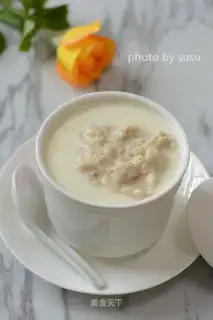 Oatmeal ginger on the milk