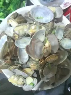 Fry clams