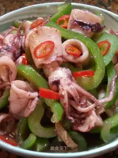 Pepper squid