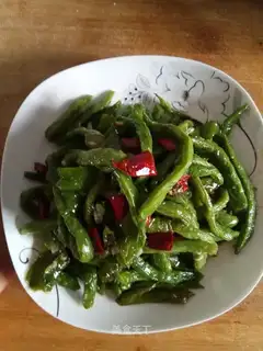 Tiger-skinned spicy beans
