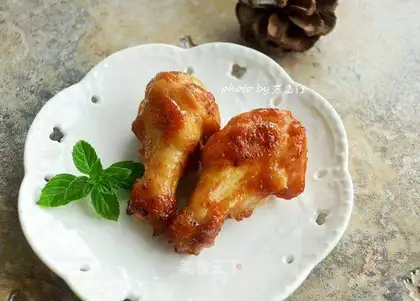 Honey roasted chicken wings