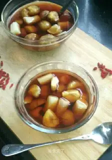 The medicine is chestnut sugar
