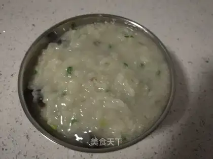 Simple egg porridge