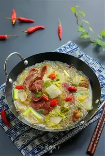 Beef stew with cabbage